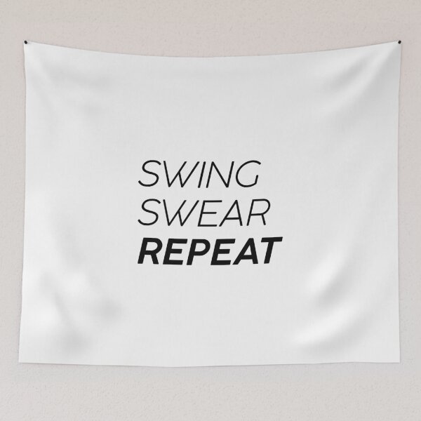 Item preview, Swing Swear Repeat designed and sold by GoldenDov.