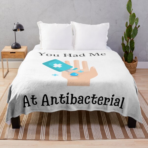 Item preview, You Had Me At Antibacterial,Humorous Germaphobe Gift designed and sold by piskwi.
