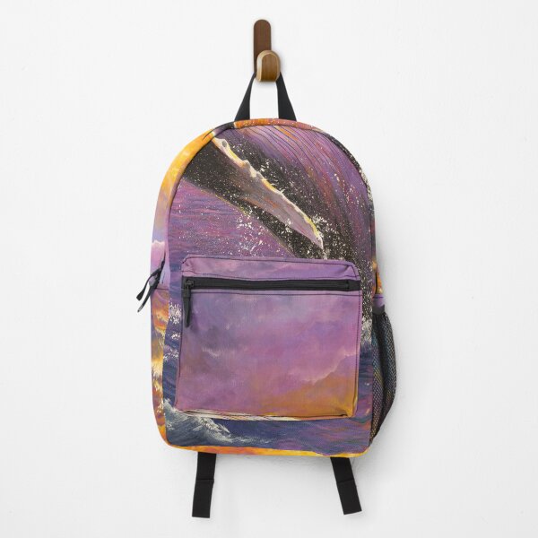 Item preview, Sunset with humpback whale painting designed and sold by Debra Dickson.