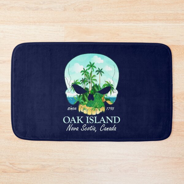 Item preview, Oak Island Skull Treasure Hunter Since 1795 Nova Scotia designed and sold by TopTeeShop.