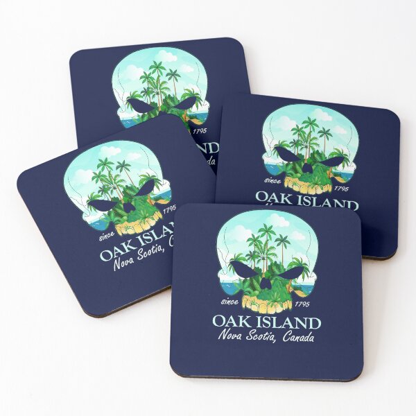 Item preview, Oak Island Skull Treasure Hunter Since 1795 Nova Scotia designed and sold by TopTeeShop.