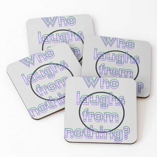 Item preview, Who laughs from nothing? designed and sold by Viktor Kabbach.