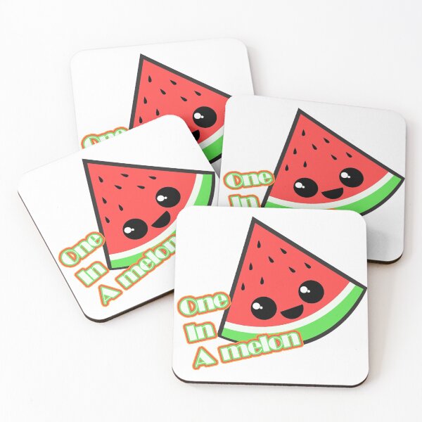 Artikelvorschau, Eins in einer Melone | Nettes kawaii Wassermelonendesign. entworfen und verkauft von Piosenka Art.