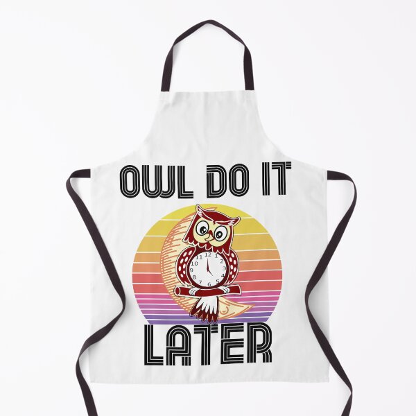 Item preview, Owl Do It Later Funny Owl Lover designed and sold by unique things.