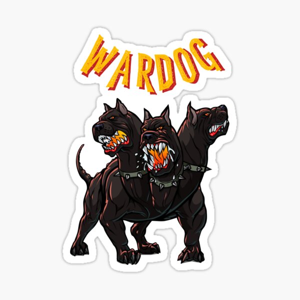WARDOG CERBERUS Sticker