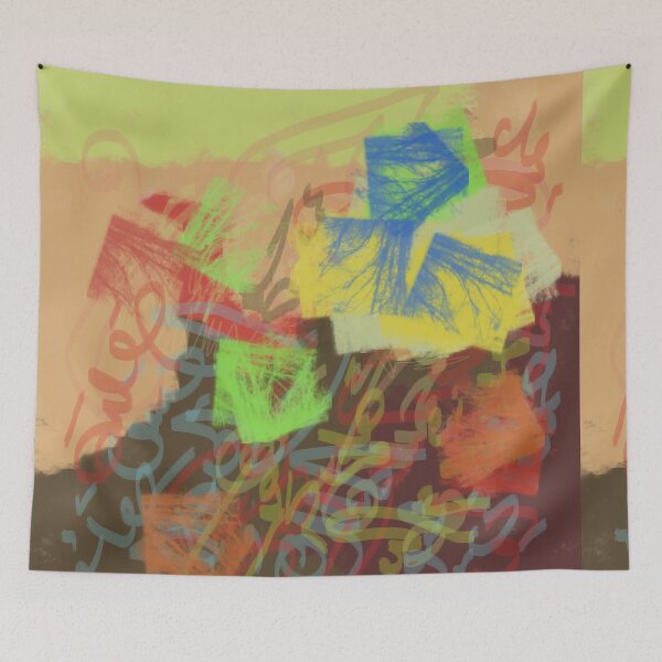 Item preview, Abstract Arabic writing handy  designed and sold by jotcar.