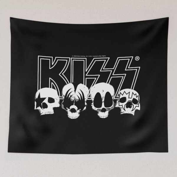 Item preview, KISS Band Logo Skull Design designed and sold by designminimal.