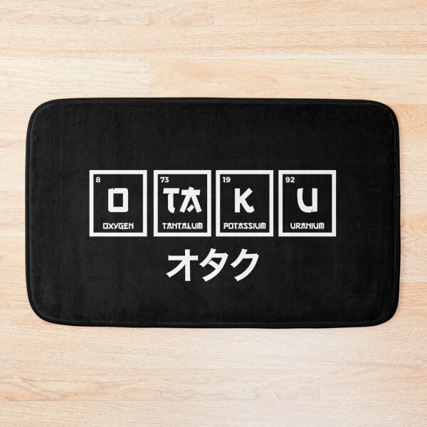 Item preview, Otaku Japanese Style Chemical Elements designed and sold by OldDannyBrown.