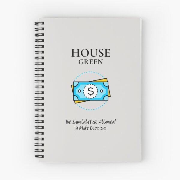 Item preview, House Green Funny White designed and sold by teeters-ind.