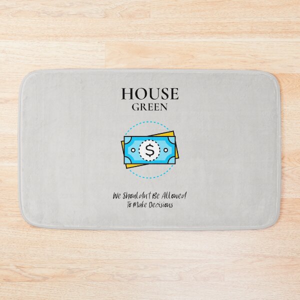 Item preview, House Green Funny White designed and sold by teeters-ind.