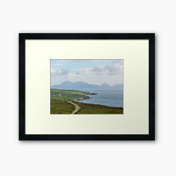 The road to Applecross Framed Art Print