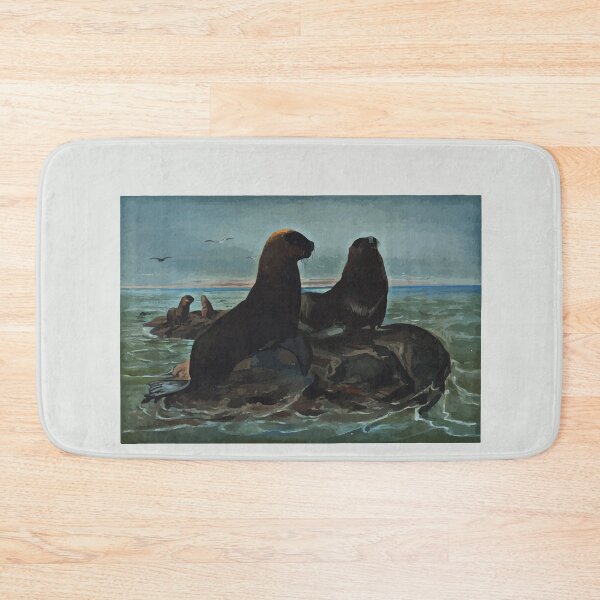 Item preview, Zoological sketches by Joseph Wolf 1861 to 1867 061 The Sea Bear designed and sold by WetdryvacRB01.