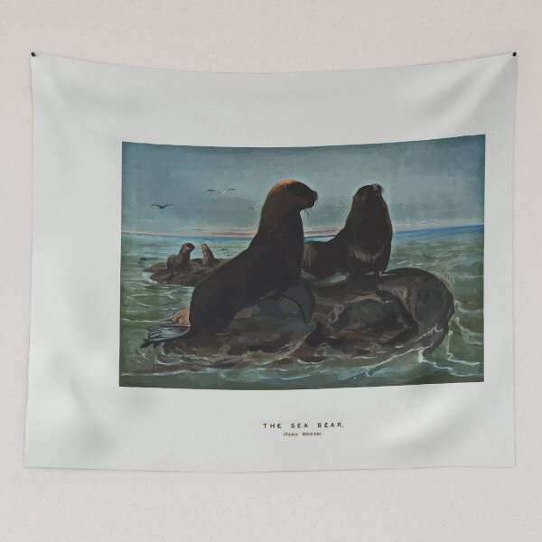 Item preview, Zoological sketches by Joseph Wolf 1861 to 1867 061 The Sea Bear designed and sold by WetdryvacRB01.
