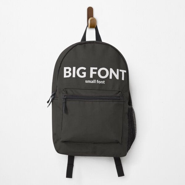 Item preview, Big font small font designed and sold by Patpat-box.