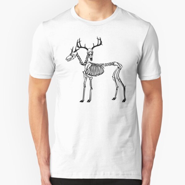 Two Headed Deer Slim Fit T-Shirt