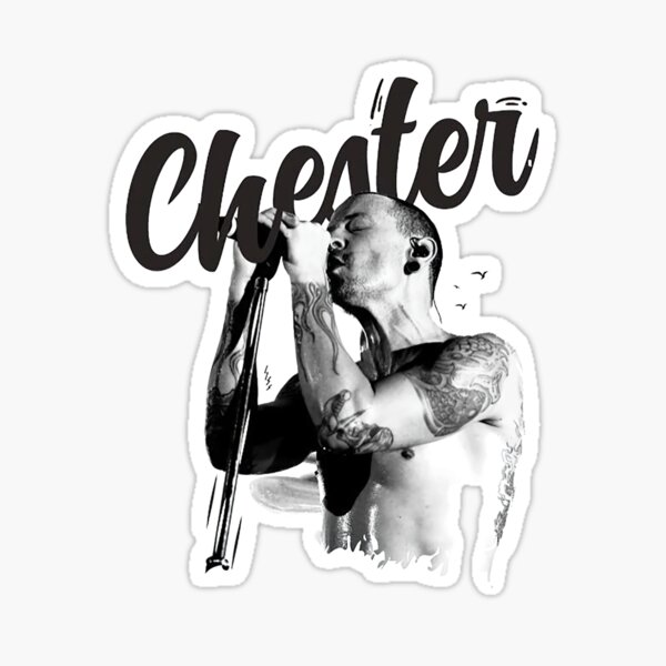 Chester requerido Pegatina
