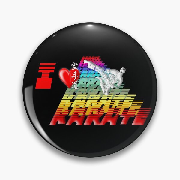 Item preview, I Love Karate - Martial Arts Design designed and sold by Zanshin-Art.