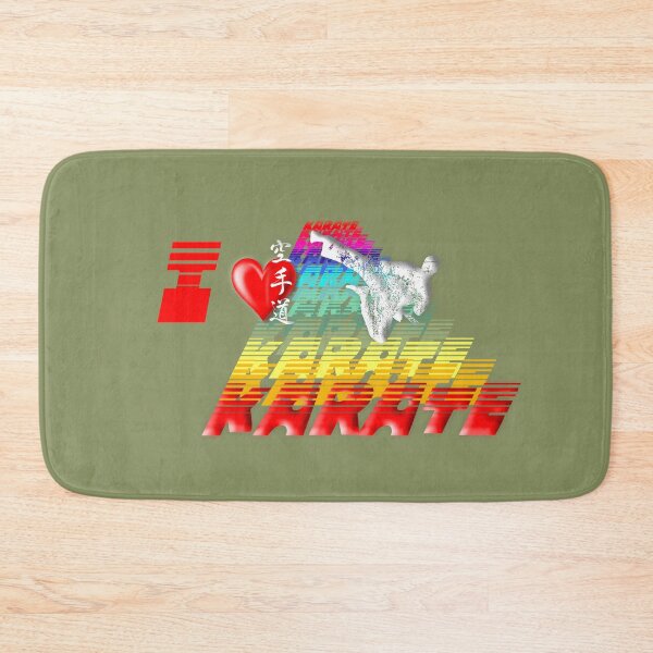 Item preview, I Love Karate - Martial Arts Design designed and sold by Zanshin-Art.