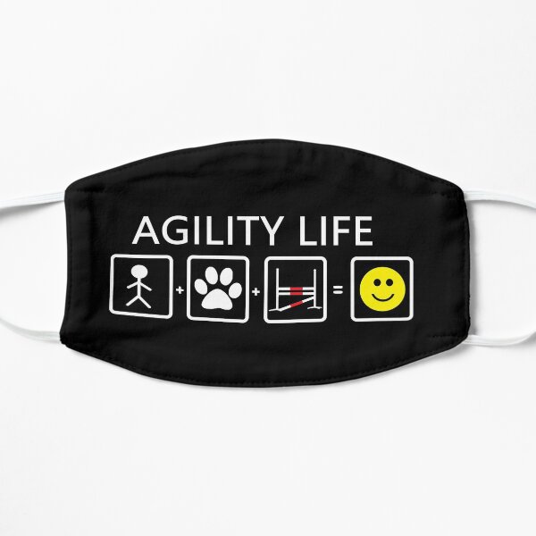 DOG AGILITY LIFE Flat Mask