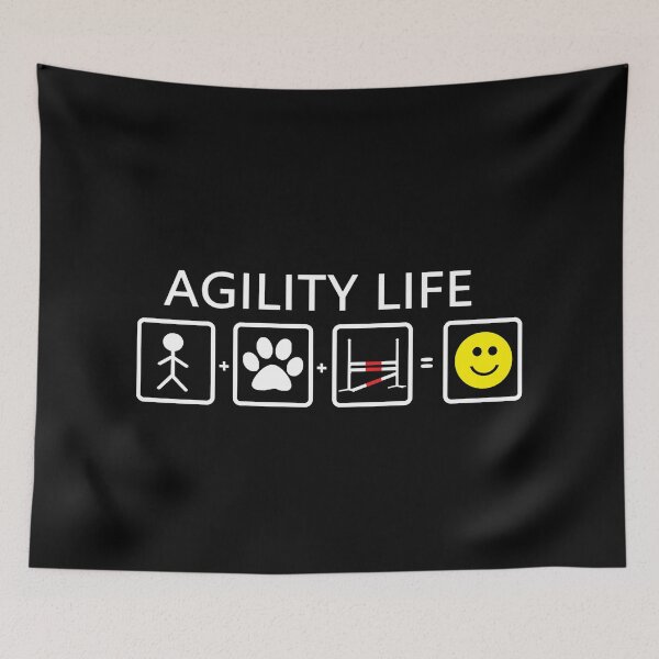 Item preview, DOG AGILITY LIFE designed and sold by onemoormove.