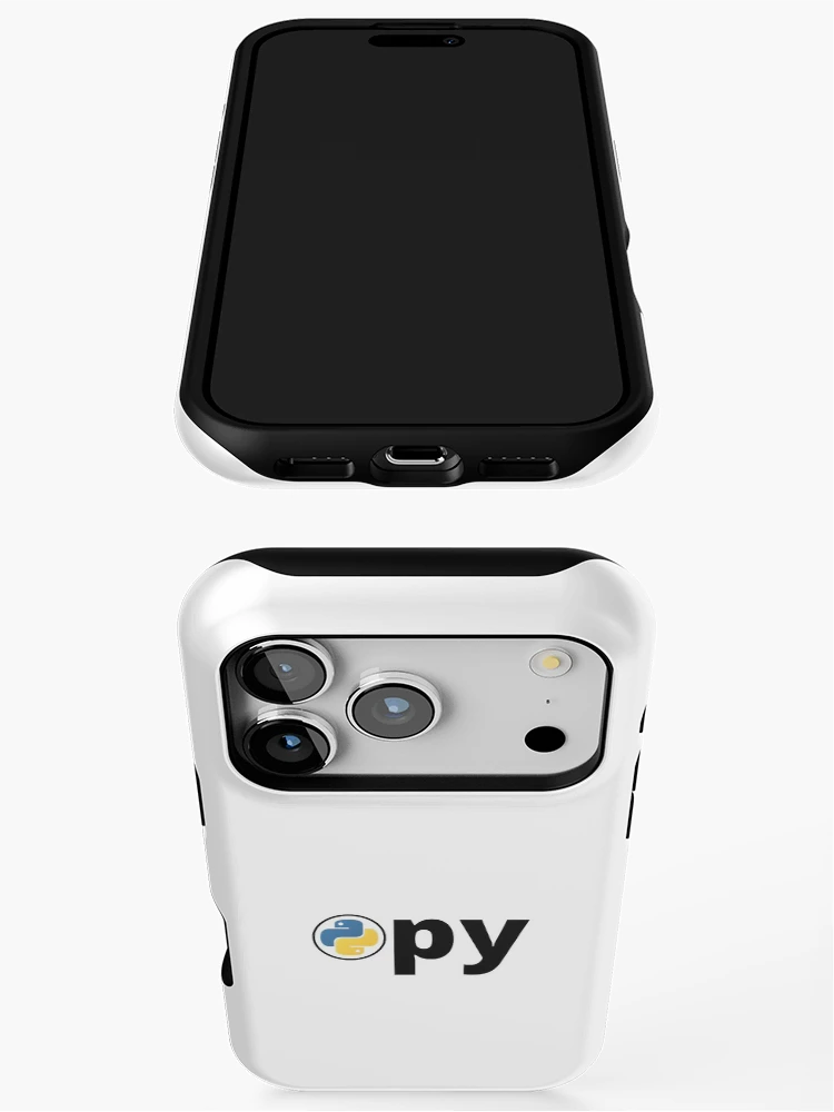 Thumbnail 3 of 4, iPhone Case, python dot py designed and sold by Indite.