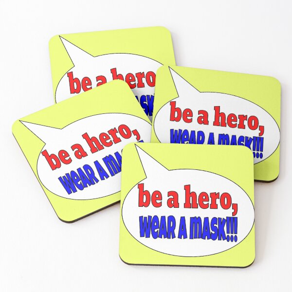 Item preview, be a hero, wear a mask---4eights designed and sold by 4eights.