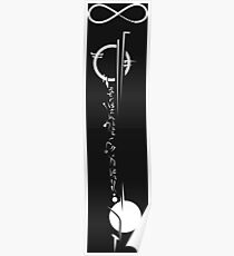 Commander Tattoo - White Design Poster