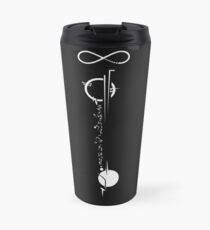 Taza de viaje Tatuaje Comandante - Diseño Blanco