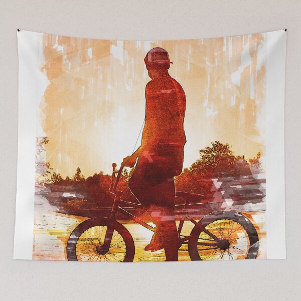Item preview, Cool BMX Sunset Silhouette. For BMX lovers. designed and sold by ColortrixArt.