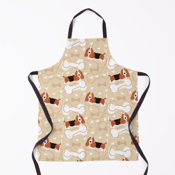 Item preview, Cute Tricolor Basset Hound designed and sold by Lulupainting.
