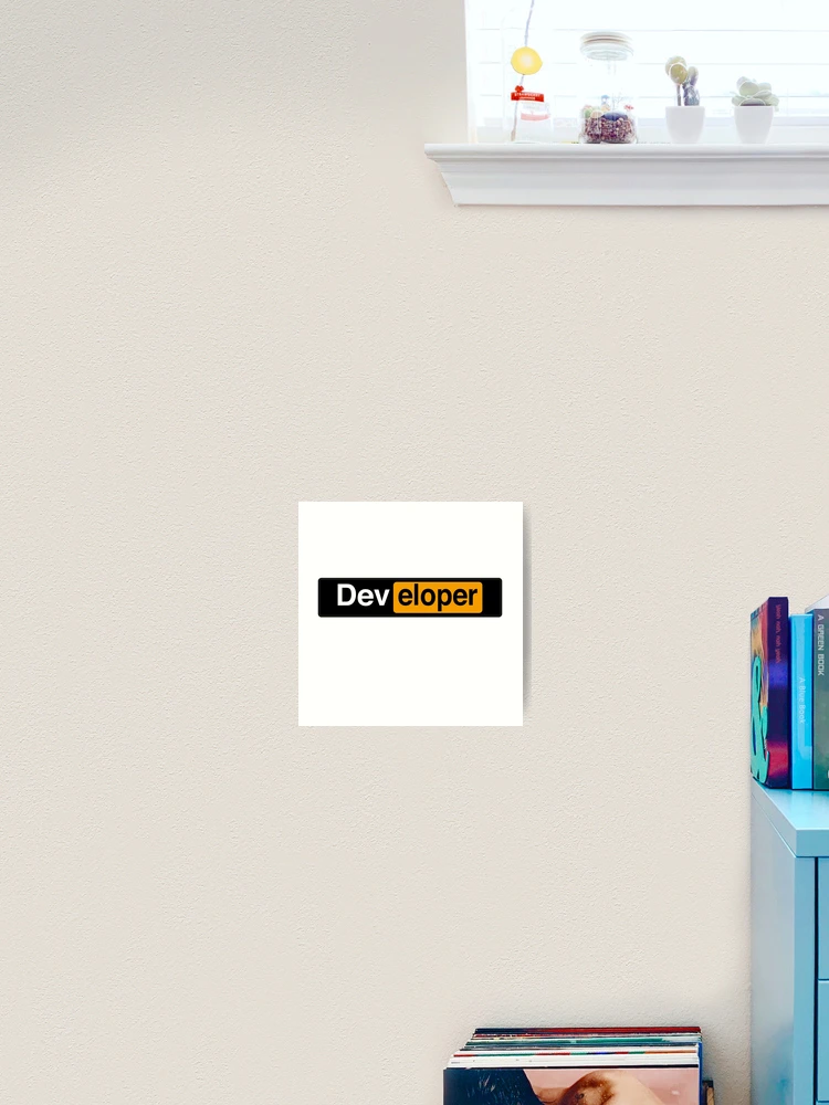 Thumbnail 2 of 3, Art Print, Developer  designed and sold by Hapo Team.