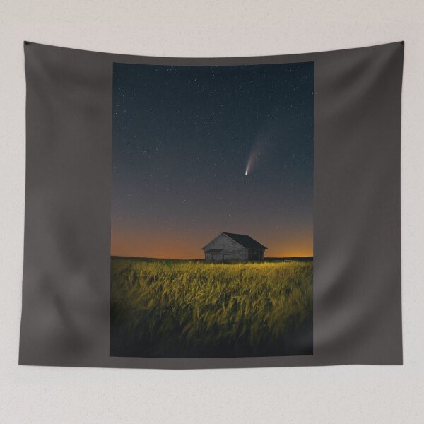 Item preview, NEOWISE Comet over Neff Schoolhouse designed and sold by Joshua Snyder.