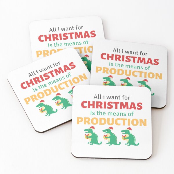 Item preview, All i want for christmas is the means of production designed and sold by Kriti Rastogi.