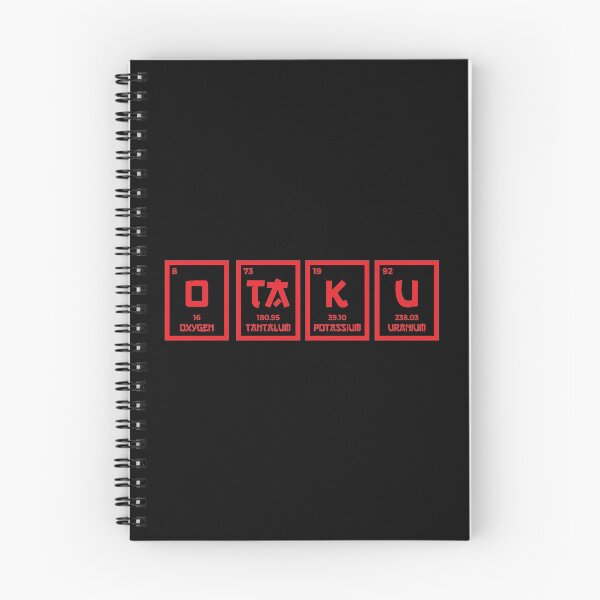 Item preview, Otaku Chemical Elements designed and sold by OldDannyBrown.