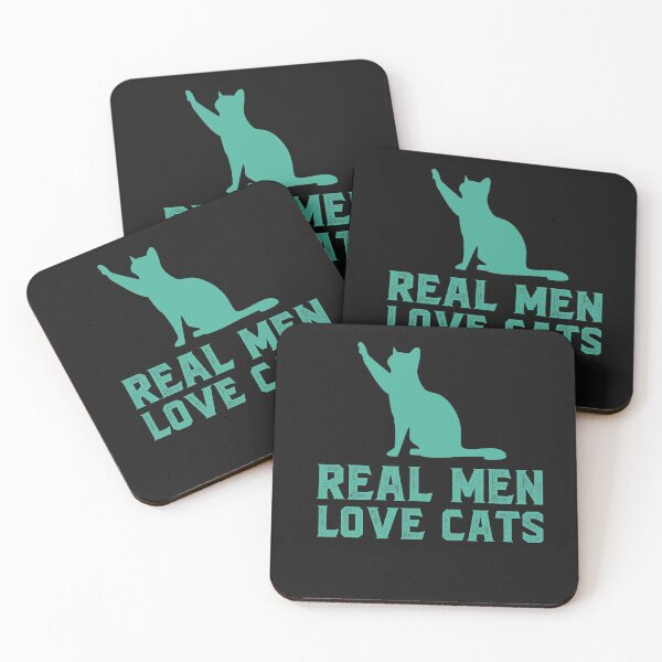 Item preview, Real Men Love Cats designed and sold by Pixelcraftsmith.