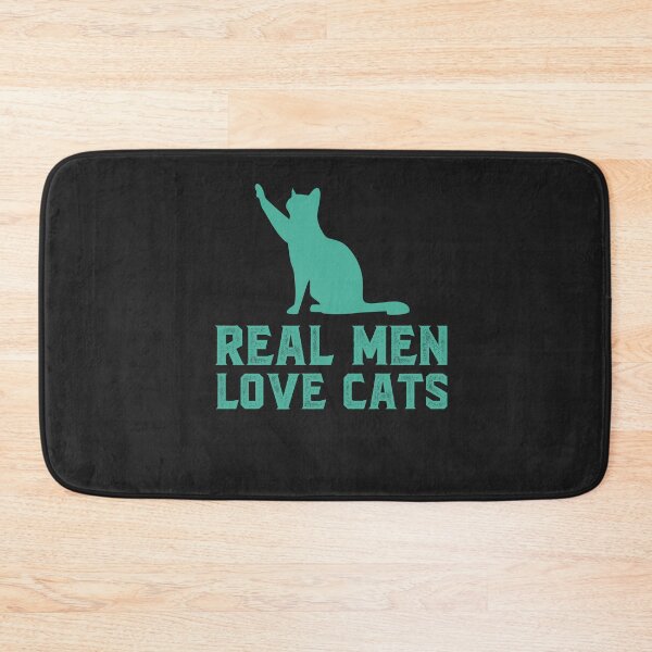Item preview, Real Men Love Cats designed and sold by Pixelcraftsmith.