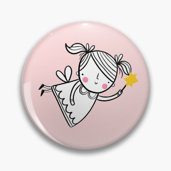 Item preview, Fairy Swarm fairies flying with fairy wings and wands designed and sold by stamptout.