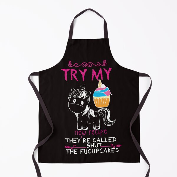 Item preview, try my new recipe they're called shut the fucupcakes - recipe- Baking -Funny designed and sold by Hannah Pillic.