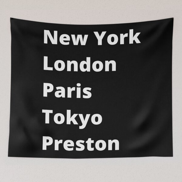 Item preview, Nueva York Londres París Tokio Preston designed and sold by DesignsbyDan1.