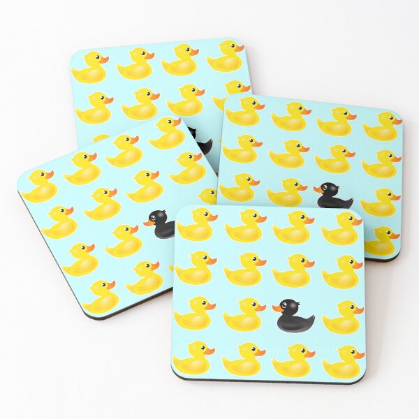 Item preview, "Rebel Duck" Cute Rubber Duckies designed and sold by Happy Puppy Print On Demand.