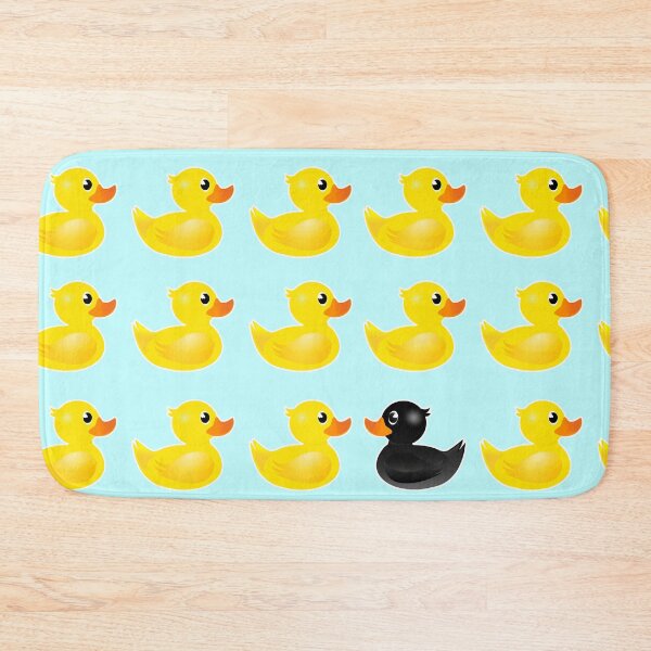 Item preview, "Rebel Duck" Cute Rubber Duckies designed and sold by Happy Puppy Print On Demand.