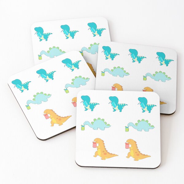 Item preview, Dino boba Stickers designed and sold by LucianaArts.