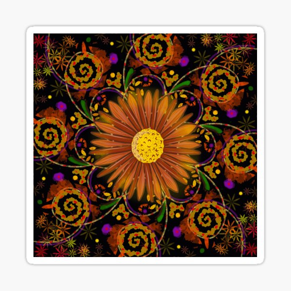 Flower mandala Sticker