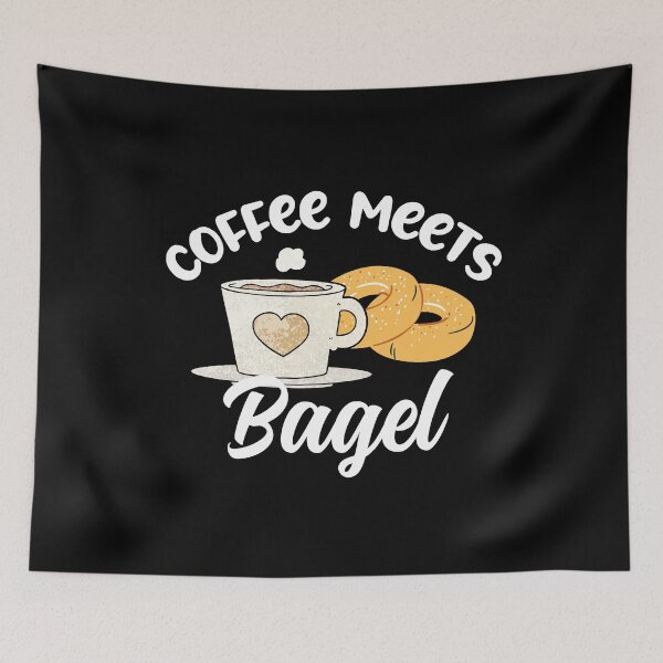 Item preview, Coffee Meets Bagel Bright designed and sold by Web CreationsNL.