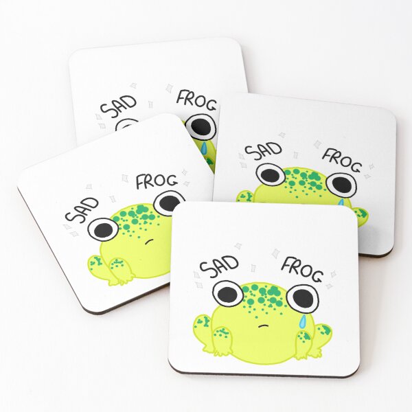 Item preview, Sad frog (with text) designed and sold by amupanda.