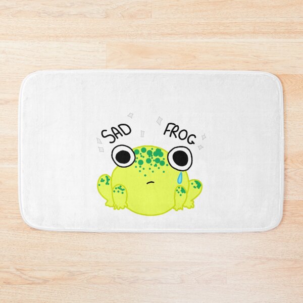 Item preview, Sad frog (with text) designed and sold by amupanda.