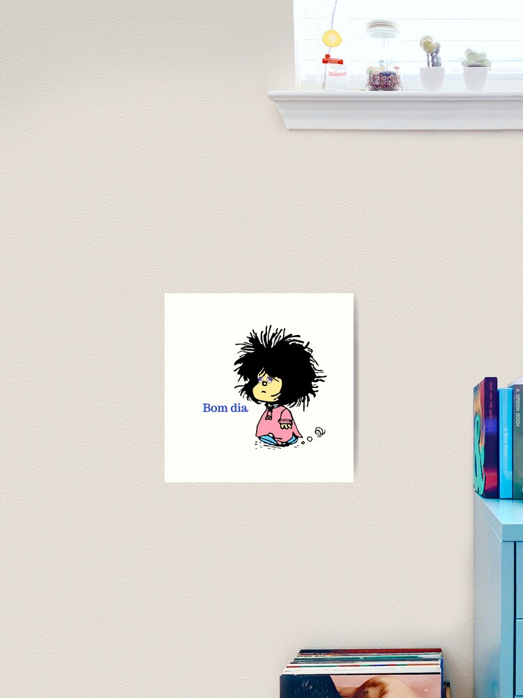 mafalda em portugues, bom dia Tote Bag by Stratoguayota