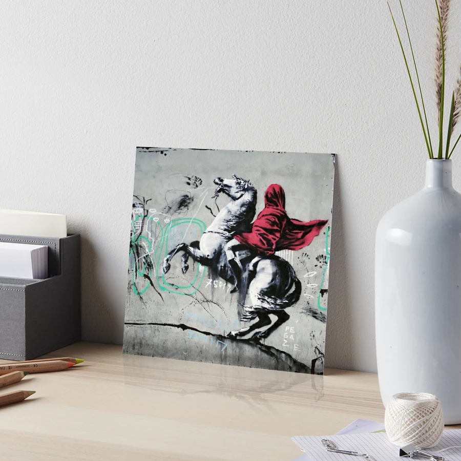 Banksy Napoleon Crossing the Alps | Art Board Print