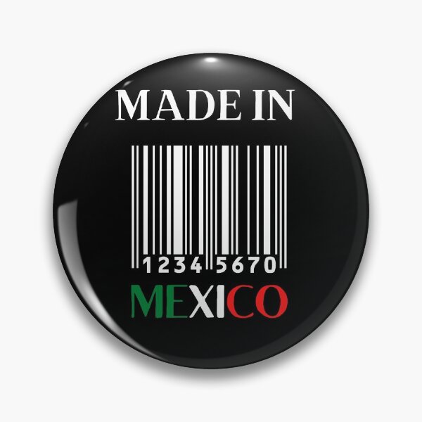 Item preview, Mexico barcode design designed and sold by Motivationftp.