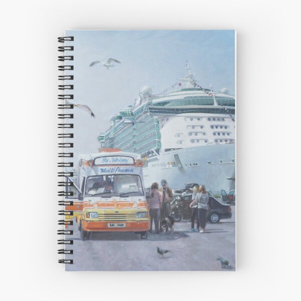 Item preview, Ship and ice creams at Mayflower Park Southampton designed and sold by martyee.
